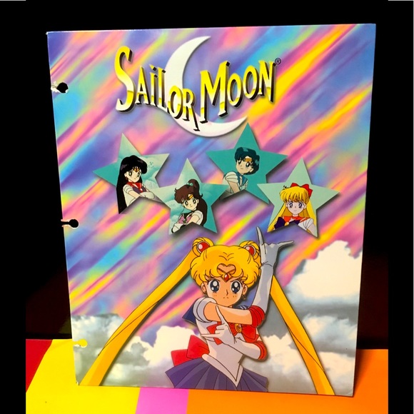 Sailor Moon Scouts Pocket File Folder - Picture 1 of 7